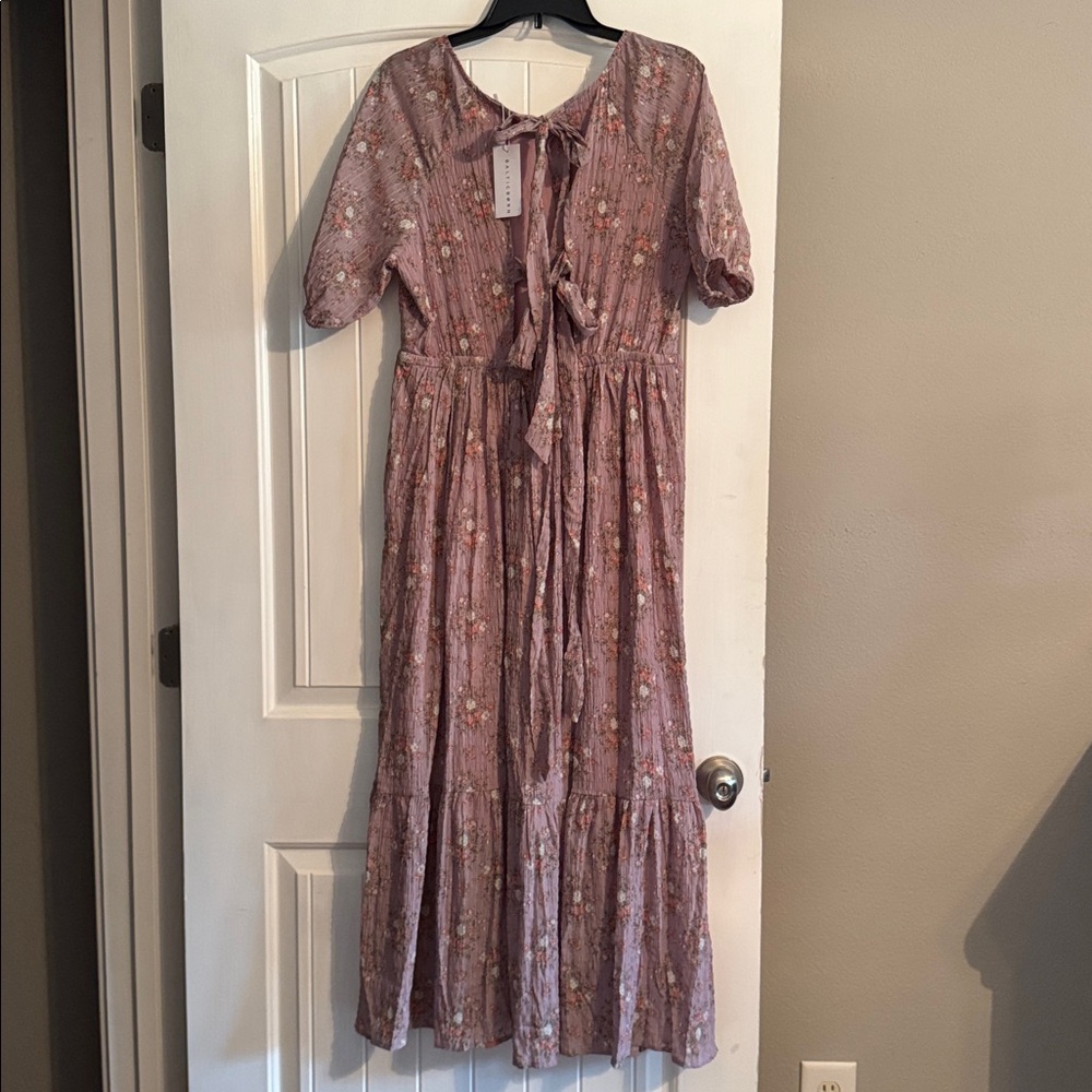 Baltic Born Floral Maxi Dress - Lavender‎ - Picture 2 of 4
